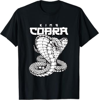 Vintage Snake Japanese Style King Cobra T-Shirt