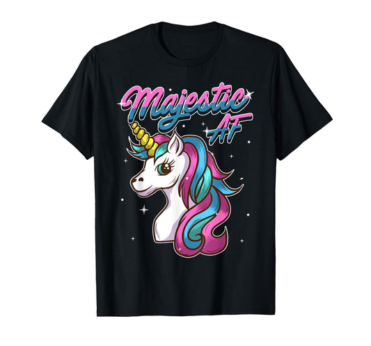 Unicorn T Shirt Majestic AF T Shirt Unicorn Shirts T-Shirt