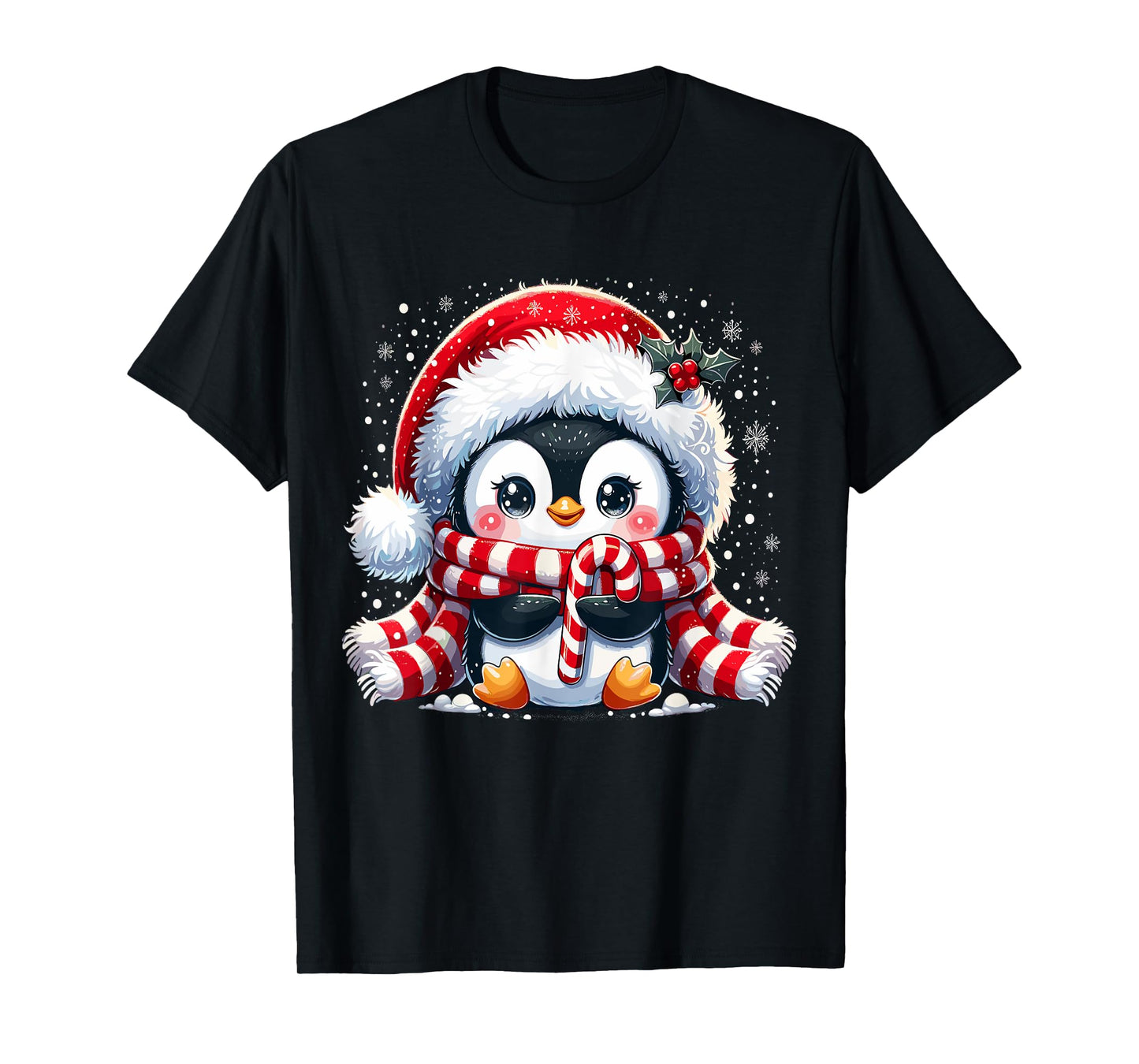 Cute Penguin Christmas Xmas T-Shirt