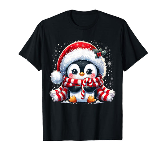 Cute Penguin Christmas Xmas T-Shirt