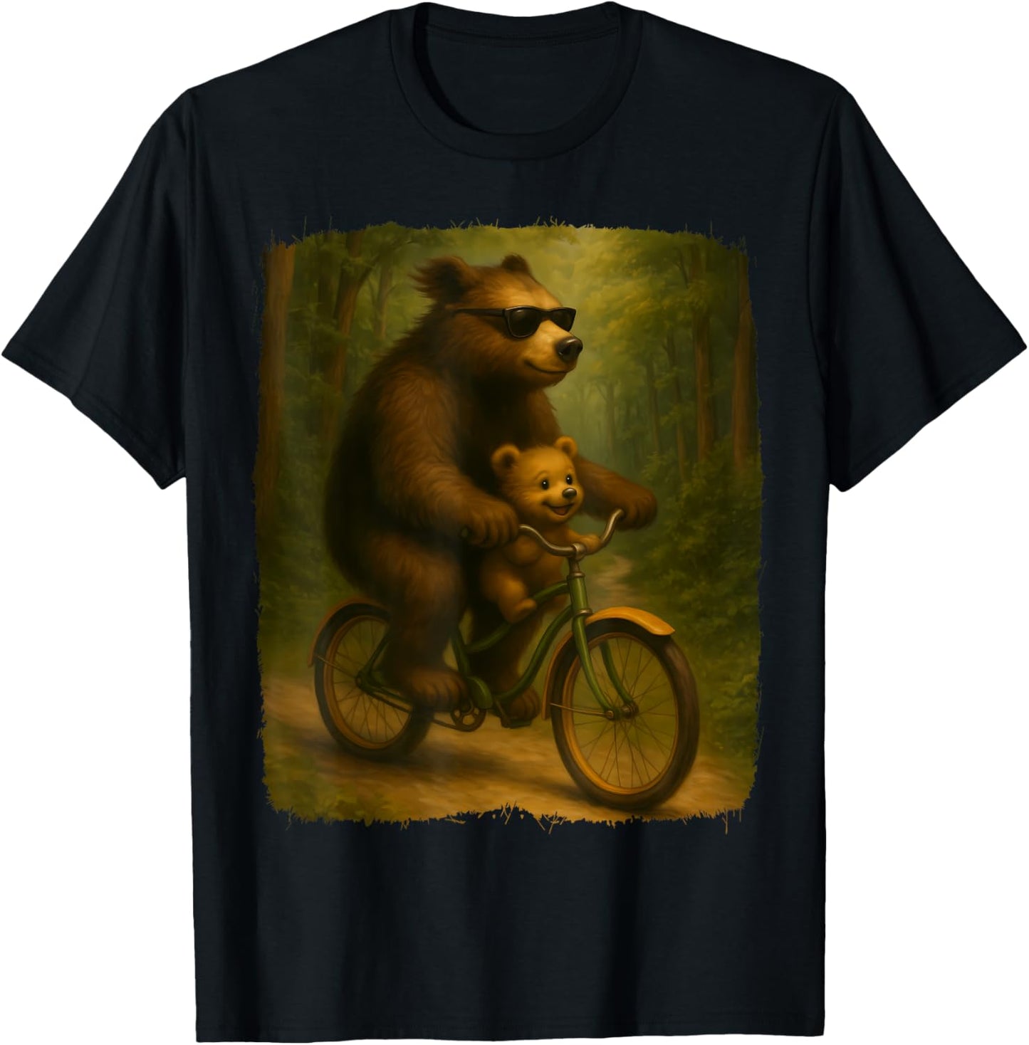 Funny Papa Bear Shirts Kids Fathers Day Grandpa T-Shirt