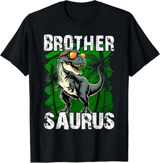 Brothersaurus T Rex Birthday Dinosaur Bro Family Matching T-Shirt