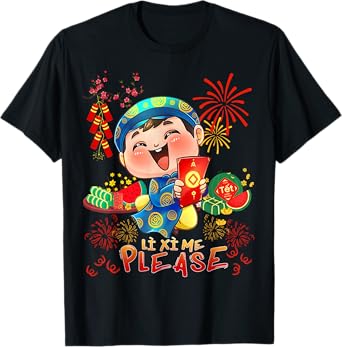 Boy Wearing Ao Dai Li Xi Me Happy Vietnamese Lunar New Year T-Shirt