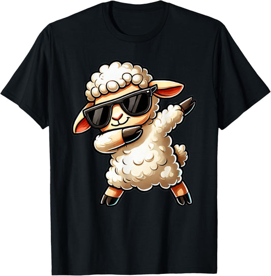 Dabbing sheep | Funny sheep on the dabben sheep T-Shirt