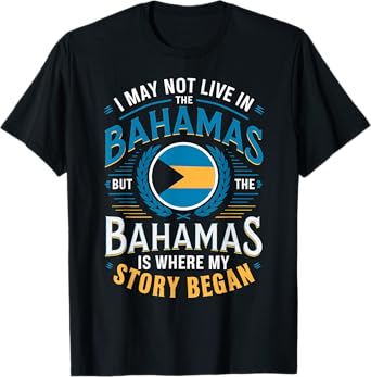 Story Began Bahamas Vacation Bahamian Pride Bahamas T-Shirt