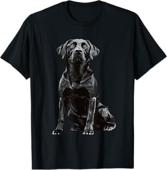 Black Labrador Retriever T-Shirt
