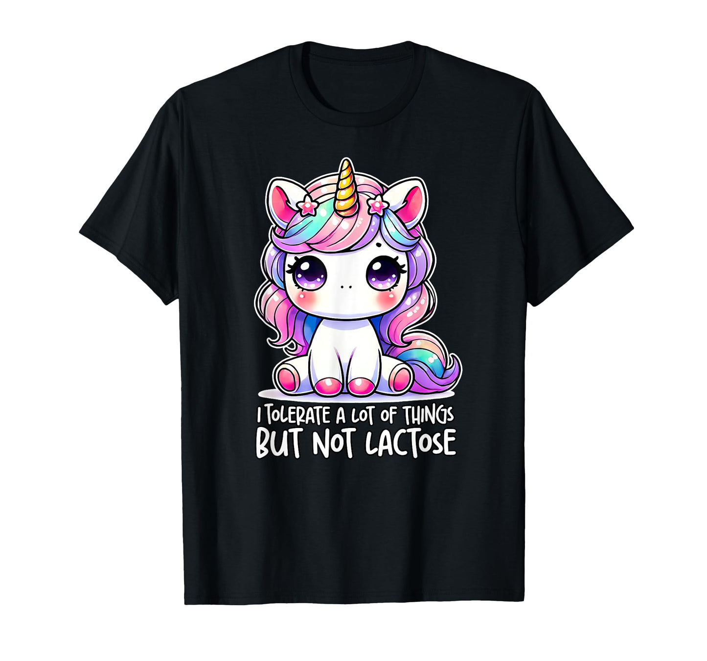 I TOLERATE A LOT OF THINGS BUT NOT LACTOSE Meme Sarcastic T-Shirt
