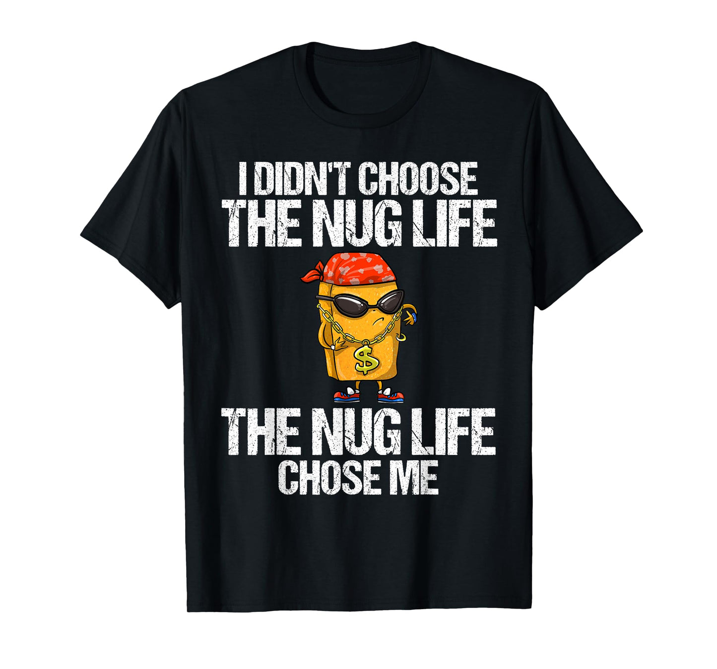 Chicken Nugget Art For Men Women Kids Chicken Nugget Lover T-Shirt