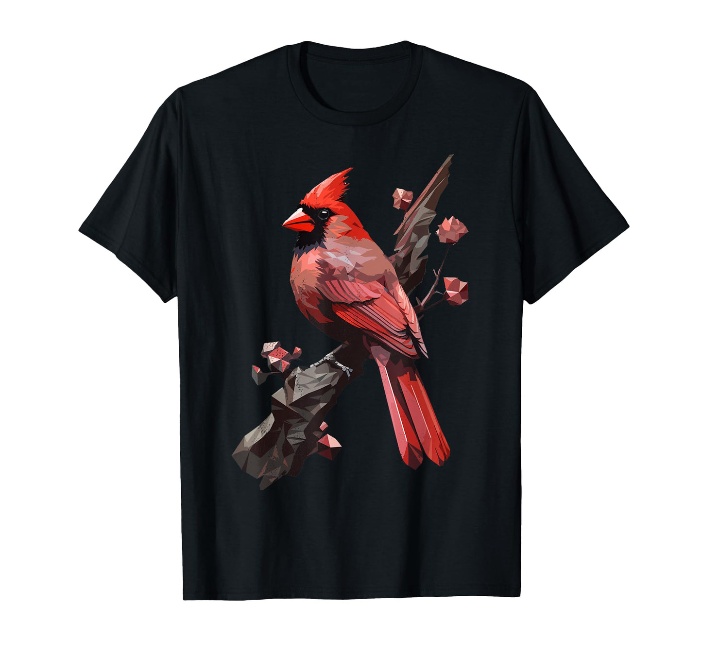 Cardinal bird. Nature's ruby. Beauty in red. T-Shirt