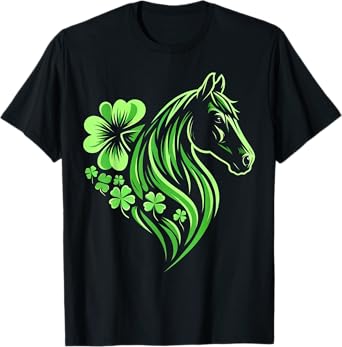 Horse Lover St Patrick's Day T-Shirt