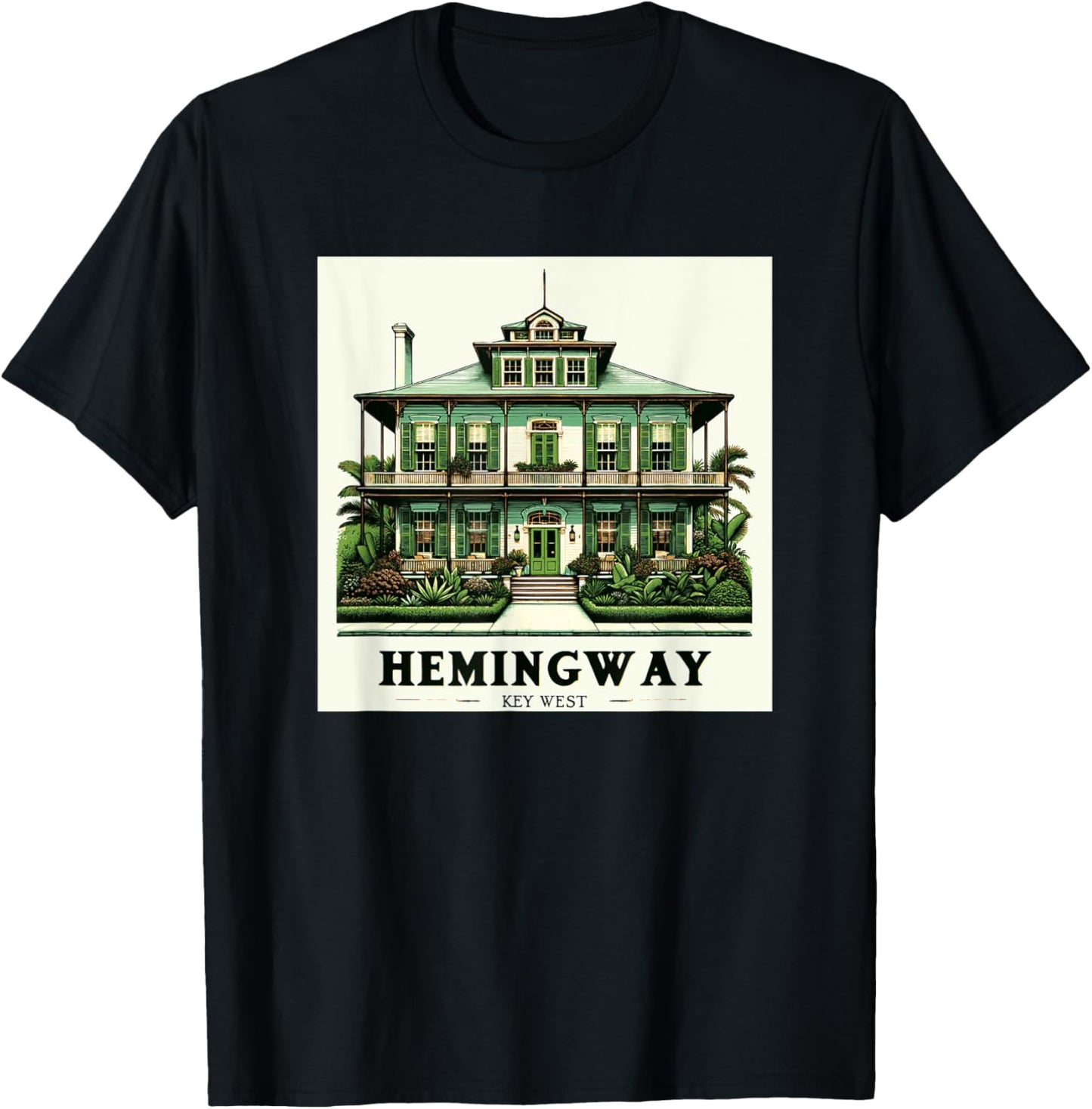 Hemingways home Key West Historical 6 toed cats T-Shirt
