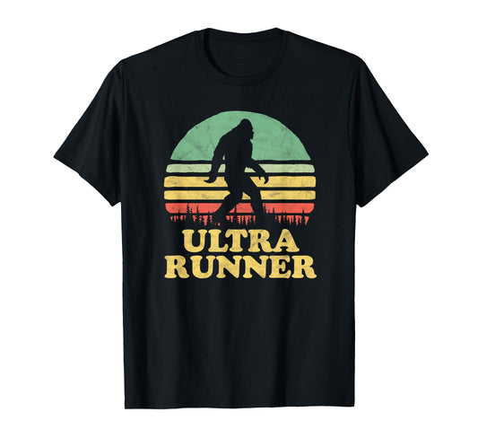 Bigfoot Ultra Runner Vintage Trail Marathon T-Shirt T-Shirt