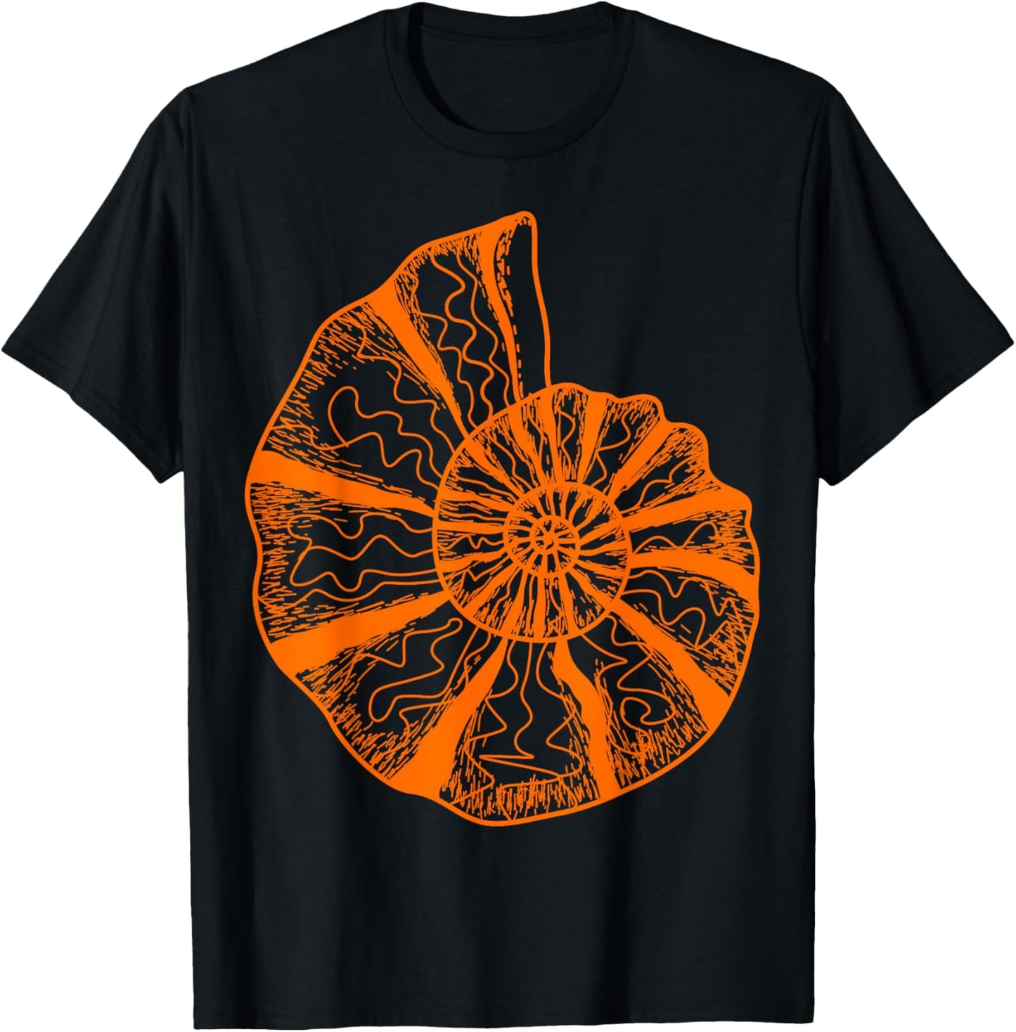 Ammonite Fossils Geologist Paleontologist Study Paleontology T-Shirt