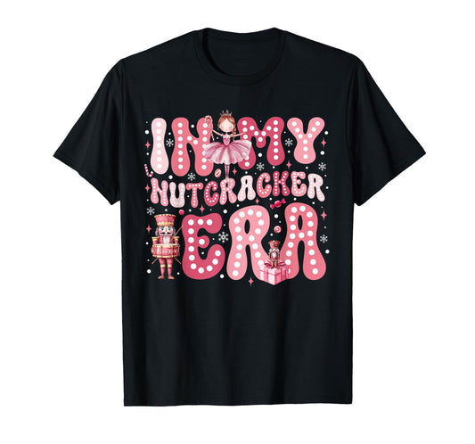 Pink Nutcracker Squad in My Nutcracker Era Pink Christmas T-Shirt
