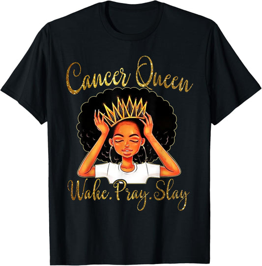 Cancer Queens Are Born in June 21 - July 22 T-shirt T-Shirt