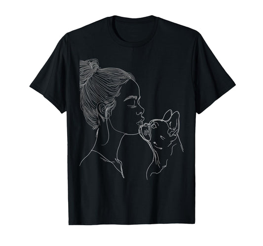 French Bulldog Mom Cute Frenchie Lover Mother's Day Men Women T-Shirt