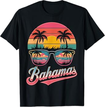 Bahamas Beach Vacation Bahamian Pride Vintage Bahamas T-Shirt