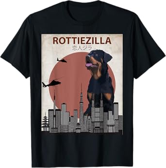 Funny Rottweiler T-Shirt | Rottie Dog Lovers Gift Men Women Girls Kids T-Shirt
