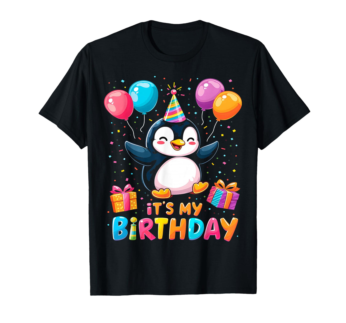 Birthday Penguin Party T-Shirt