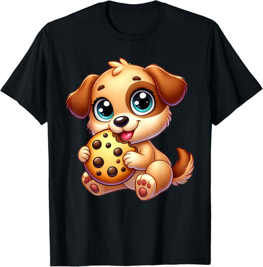 Dog Cookie Lover Love Snacks Puppy Animal T-Shirt