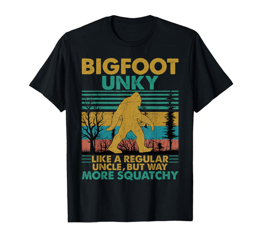 Bigfoot Unky Like A Regular Uncle But More Squatchy T-Shirt