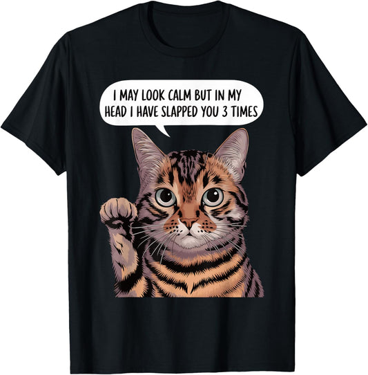 Love Cat Graphic Shirts for Men Women Adult Humor Funny Cats T-Shirt