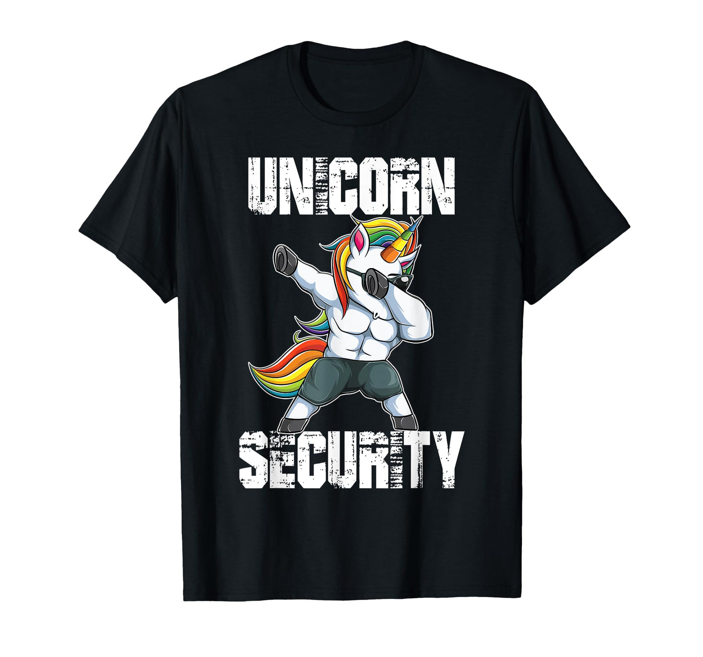Unicorn Security Dad Mom Daughter Adult unicorn costume gift T-Shirt