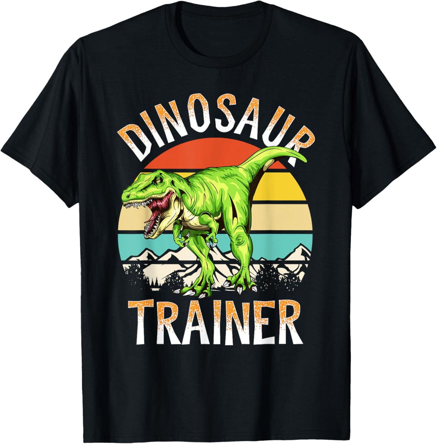 Dinosaur Trainer Shirt Halloween Costume For Adults Kids T-Shirt