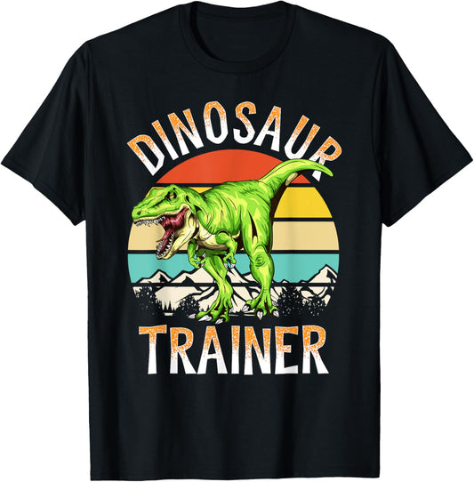 Dinosaur Trainer Shirt Halloween Costume For Adults Kids T-Shirt