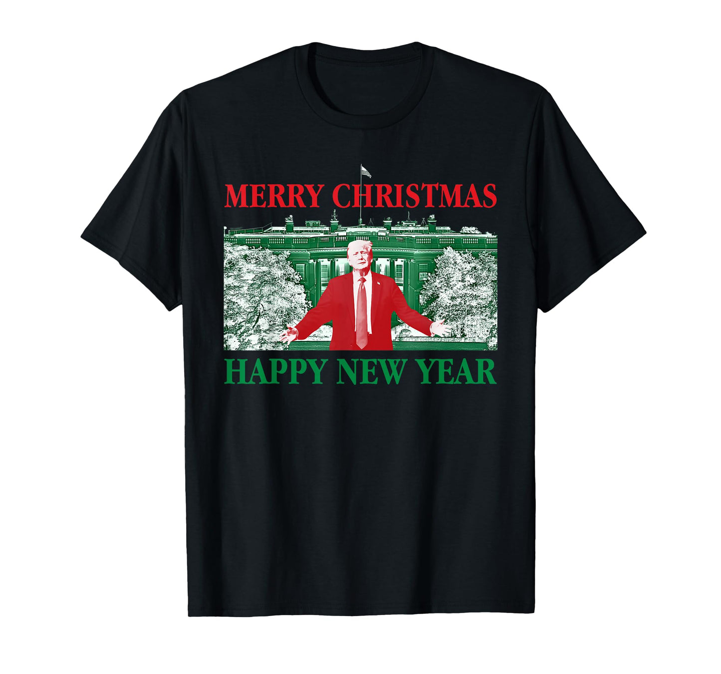 47th President Merry Christmas Xmas Happy New Year 2025 2026 T-Shirt