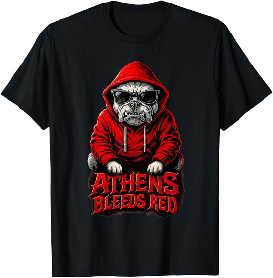 Retro Georgia Distressed Last Name Styles Athens Gifts Ideas T-Shirt