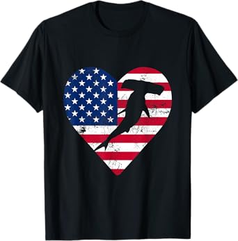 Patriotic Hammerhead Shark American Flag 4th Of July Women Kids Men T-Shirt