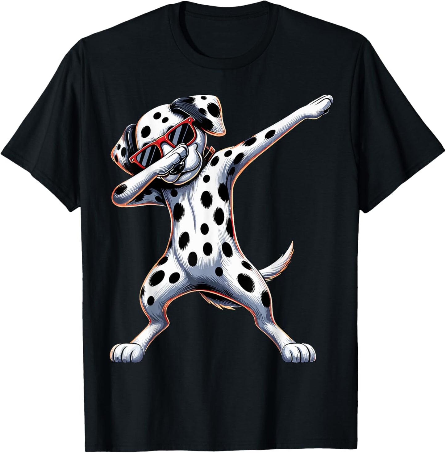 Dalmatian Dabbing Dog T-Shirt