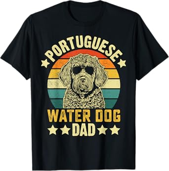Portuguese Water Dog - Dad Father's Day Pet Dog Breed Pet Men T-Shirt