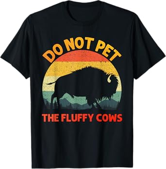 Cool Bison Design For Men Women Buffalo Animal Lovers Bison T-Shirt