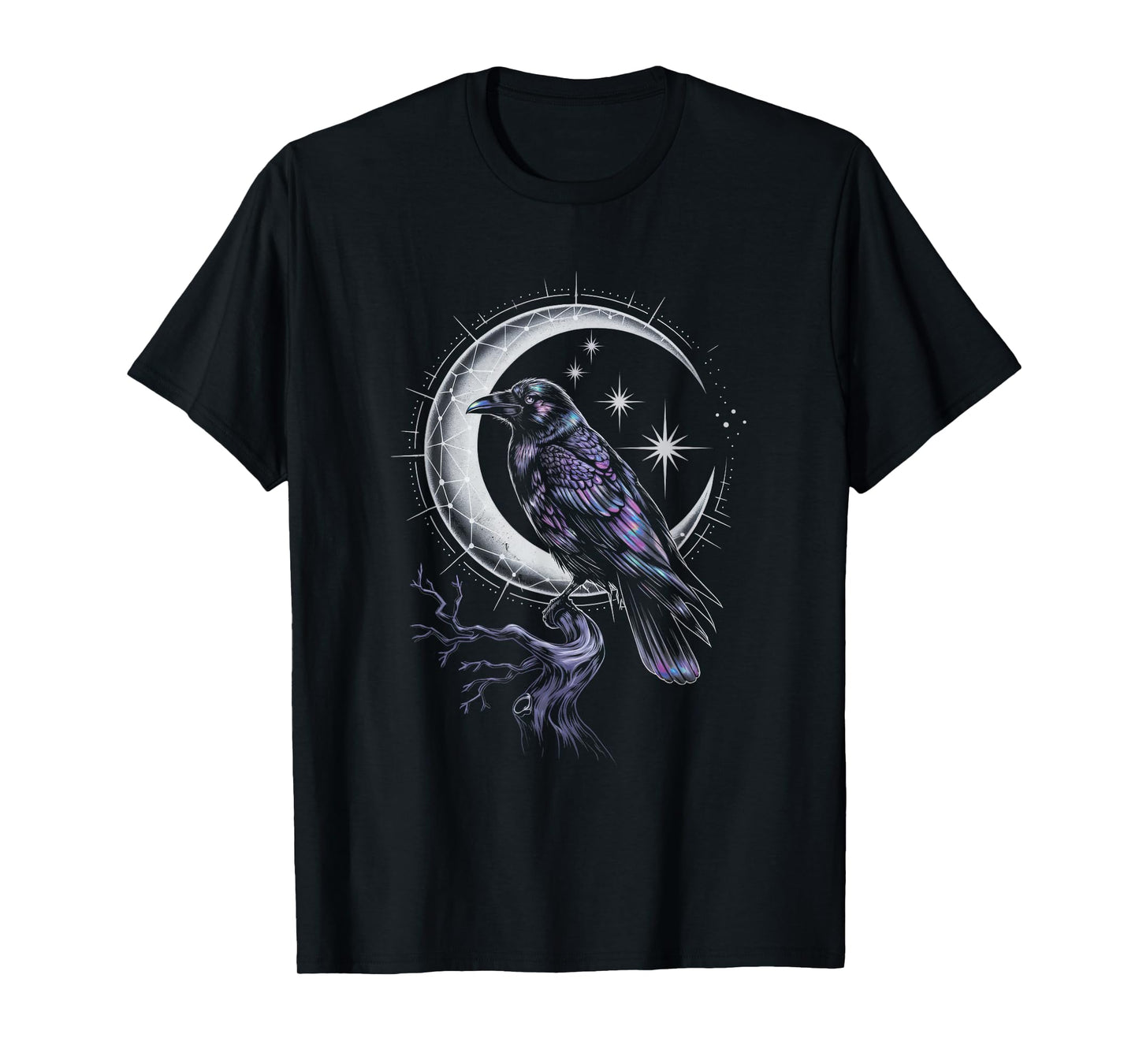 Raven Crow Dark Bird Witchcraft T-Shirt