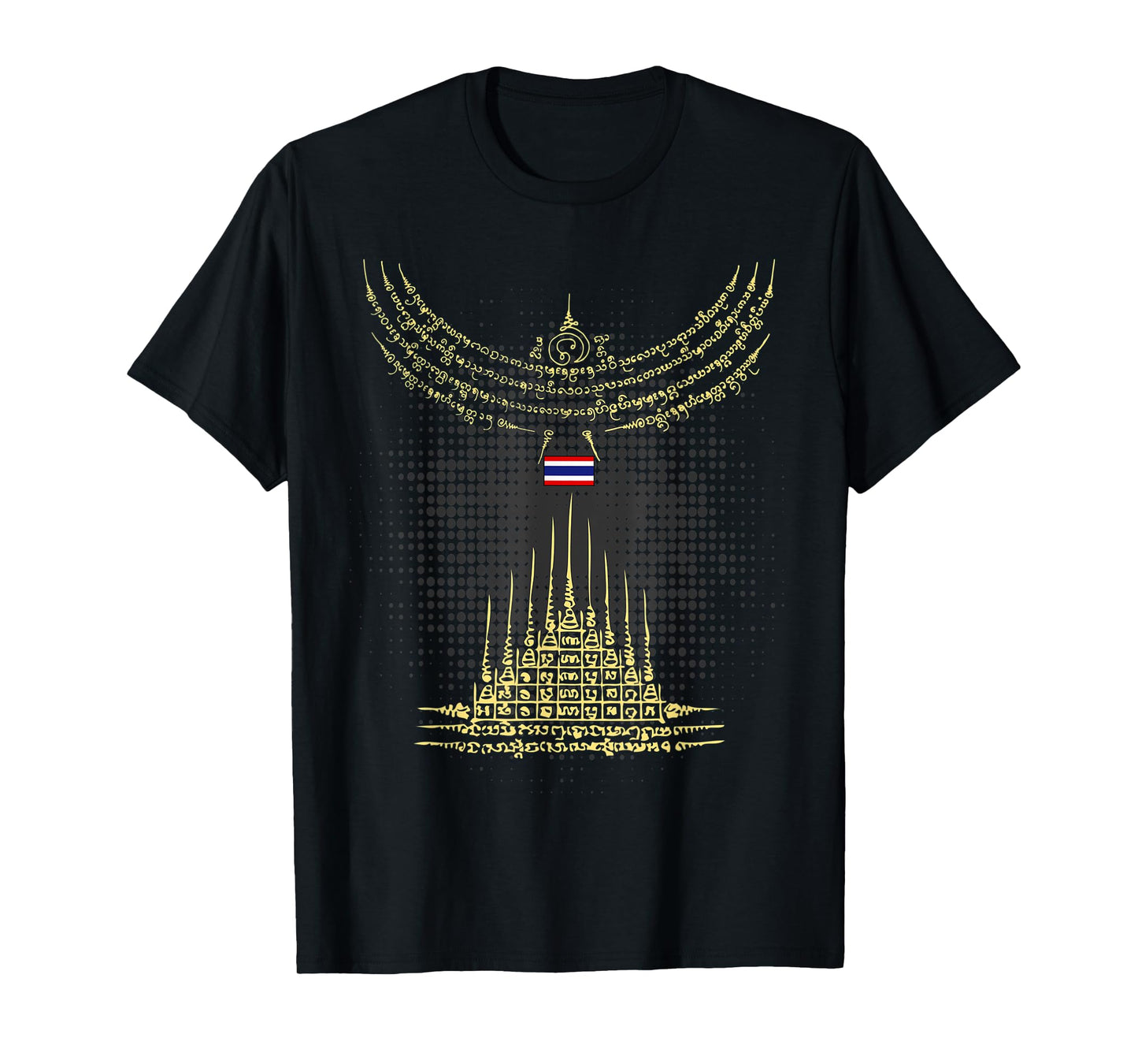 MUAY THAI Bird -- Buddha Tattoo Kickboxing Cultural Sak Yant T-Shirt