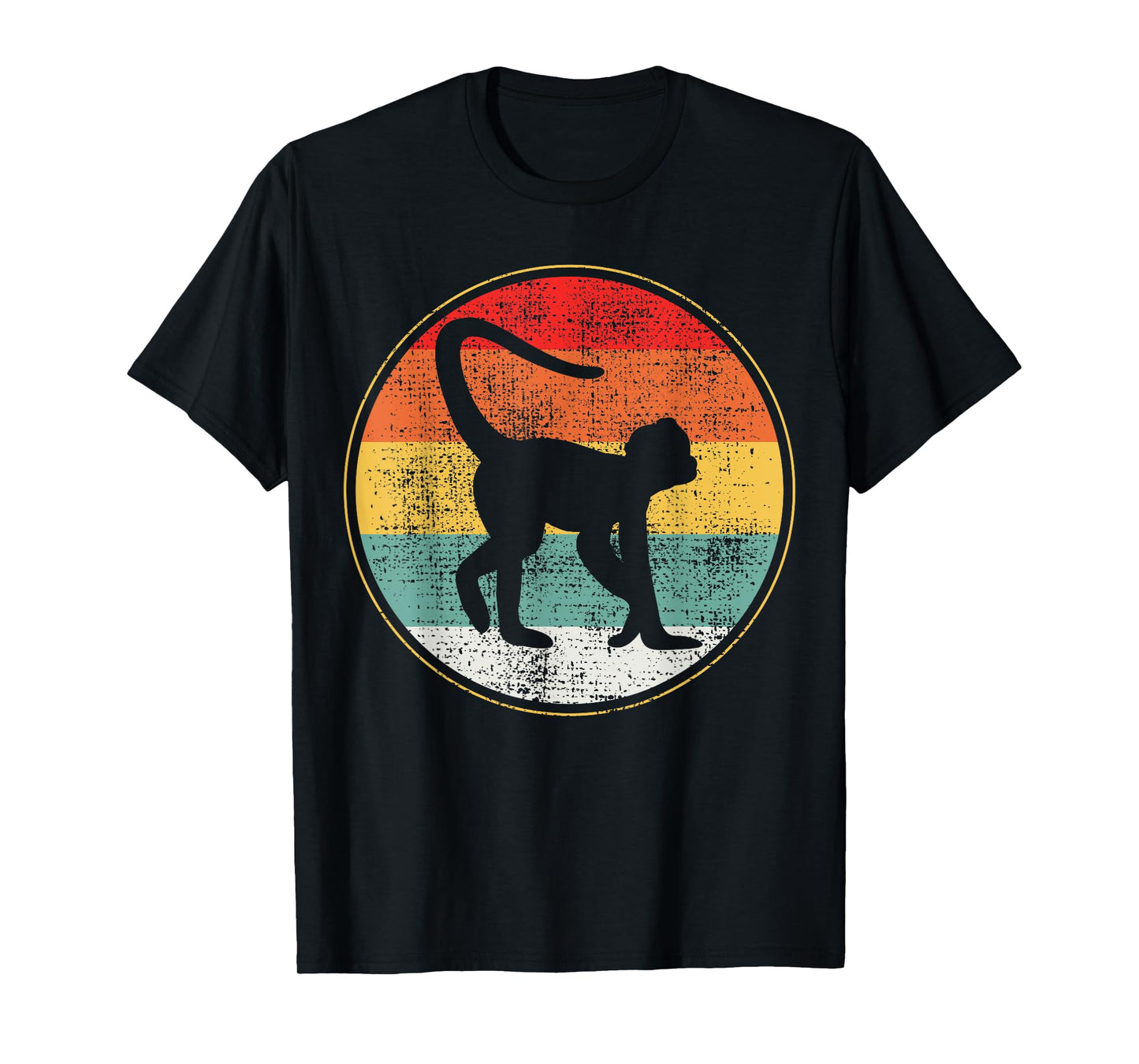 Spider Monkey Retro Vintage T-Shirt