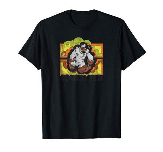 Sasquatch and Bigfoot's Cousin Yeti | Cryptozoology T-Shirt