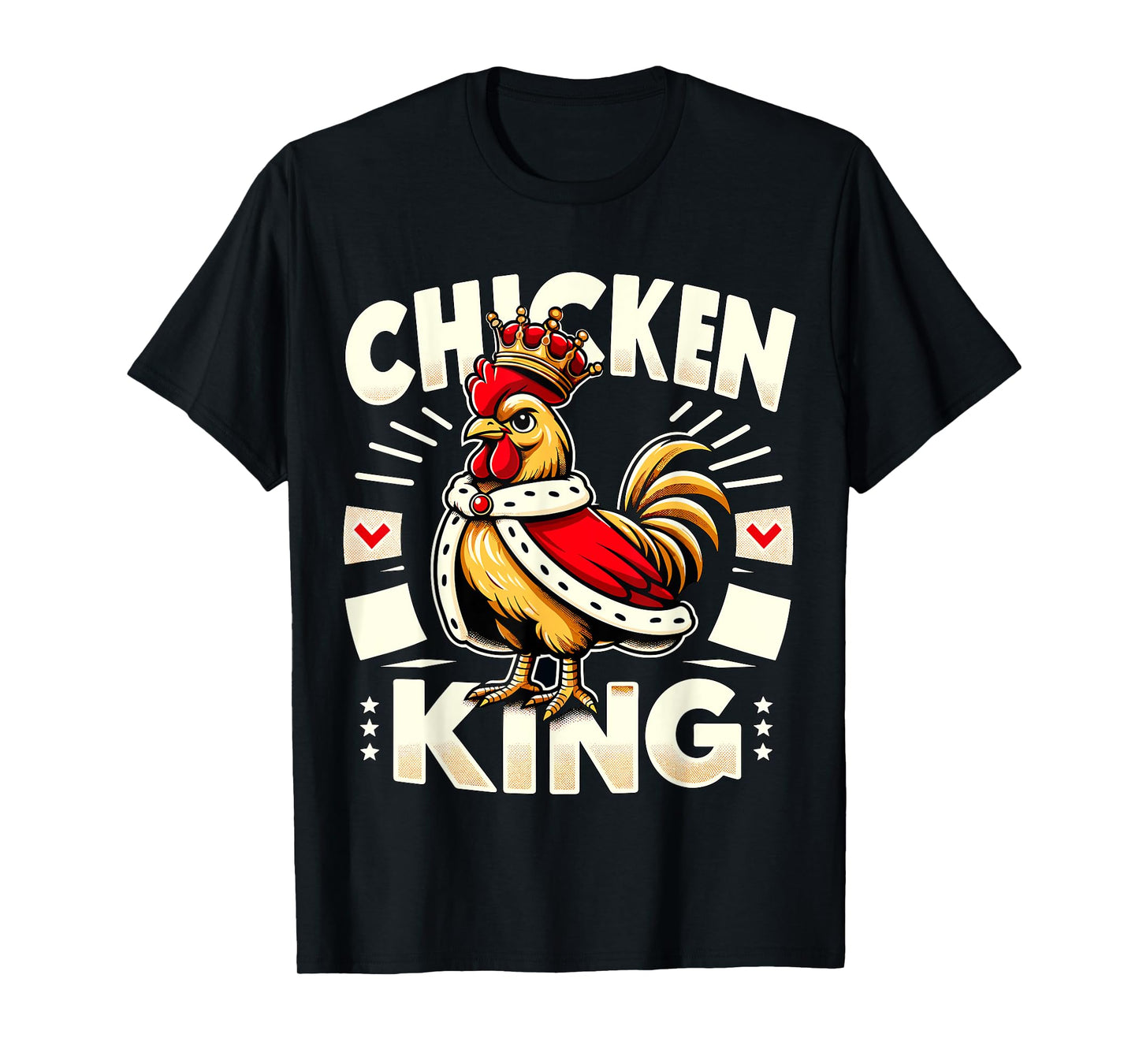 Chicken King Farmer T-Shirt