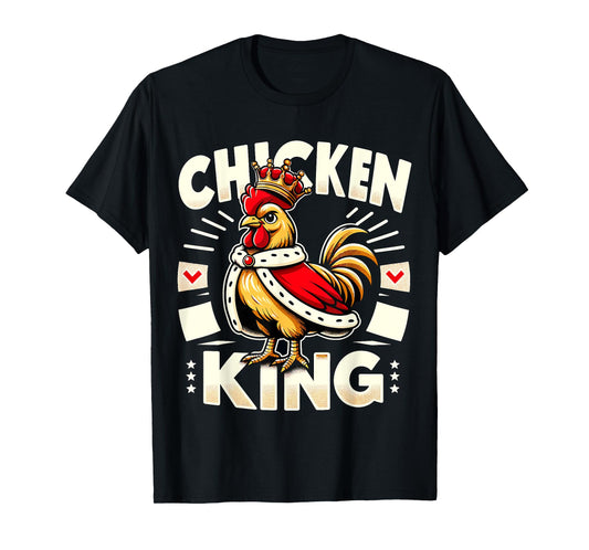 Chicken King Farmer T-Shirt