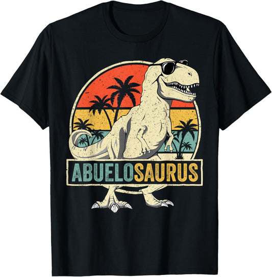 Abuelosaurus T Rex Dinosaur Abuelo Saurus Family Matching T-Shirt