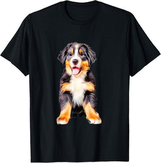 Bernese Mountain Puppy Shirt - for Men Women Kids Dog Lovers T-Shirt