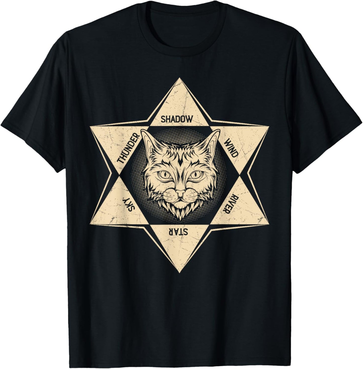 Warrior cats Mystical Wind Shadow River Star Thunder Sky T-Shirt