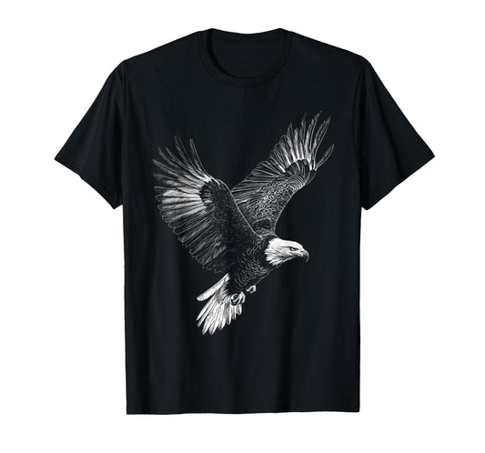 Bald Eagle 4th of July Men Women Kids Patriotic Eagle T-Shirt