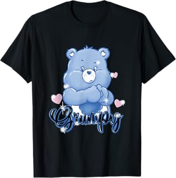 Care Bears Grumpy Bear Old School Graffiti Heart T-Shirt
