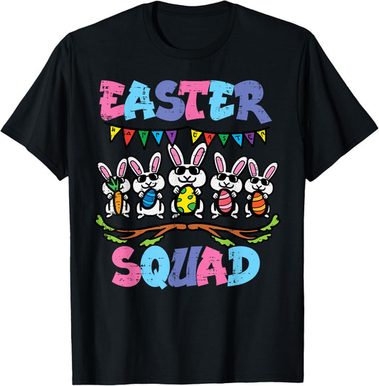 Easter Squad Bunnies Family Matching Men Women Kids Youth T-Shirt