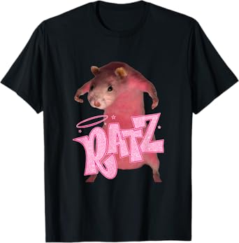 Ratz Funny Pink Mouse Rat T-Shirt