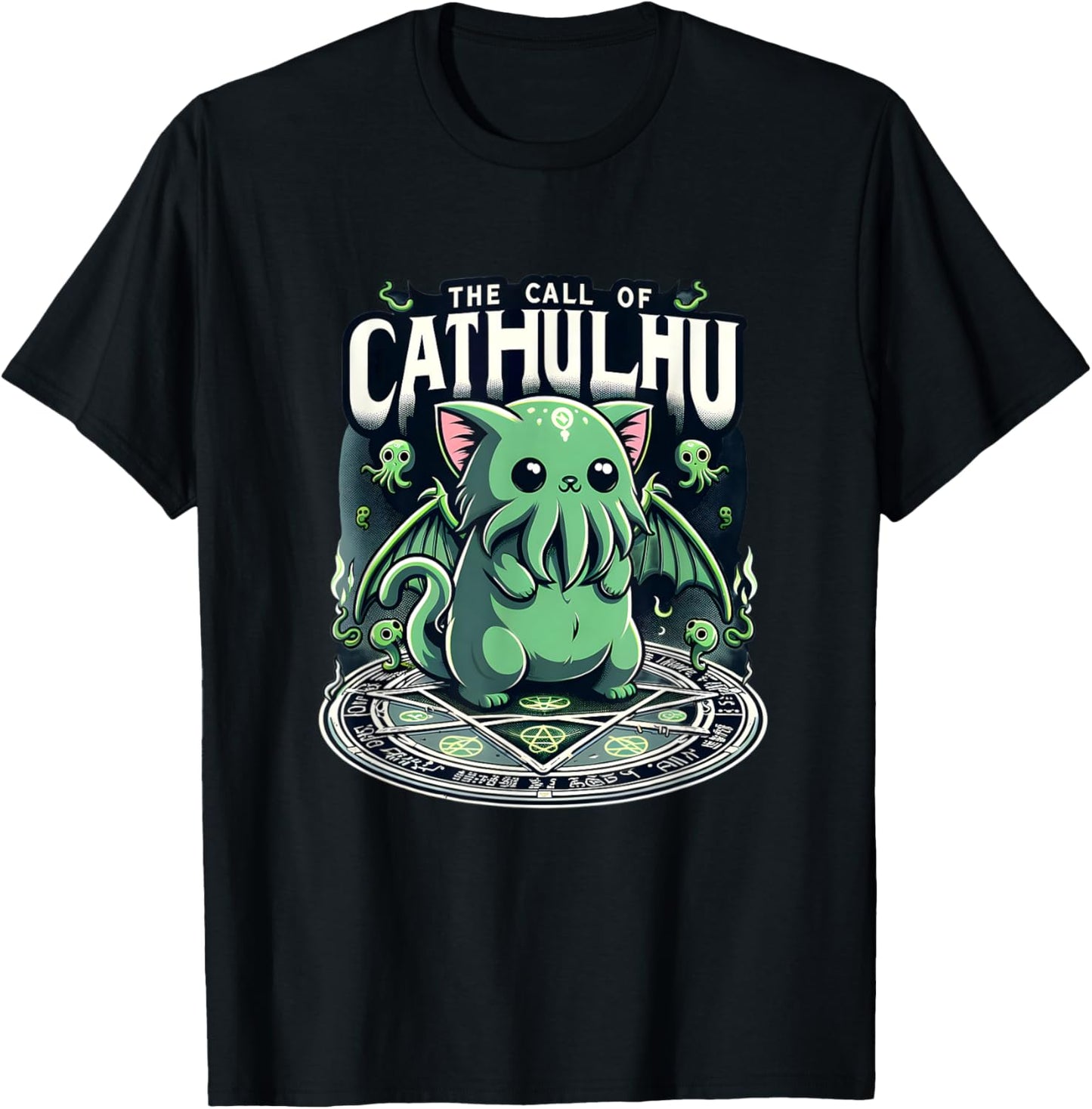 The Call of Cathulhu | Cthulhu Cat T-Shirt