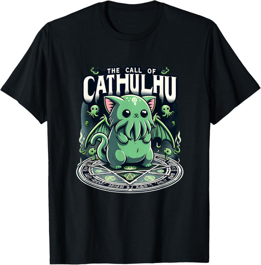 The Call of Cathulhu | Cthulhu Cat T-Shirt